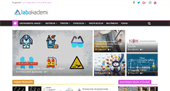 Desktop Screenshot of labakademi.com
